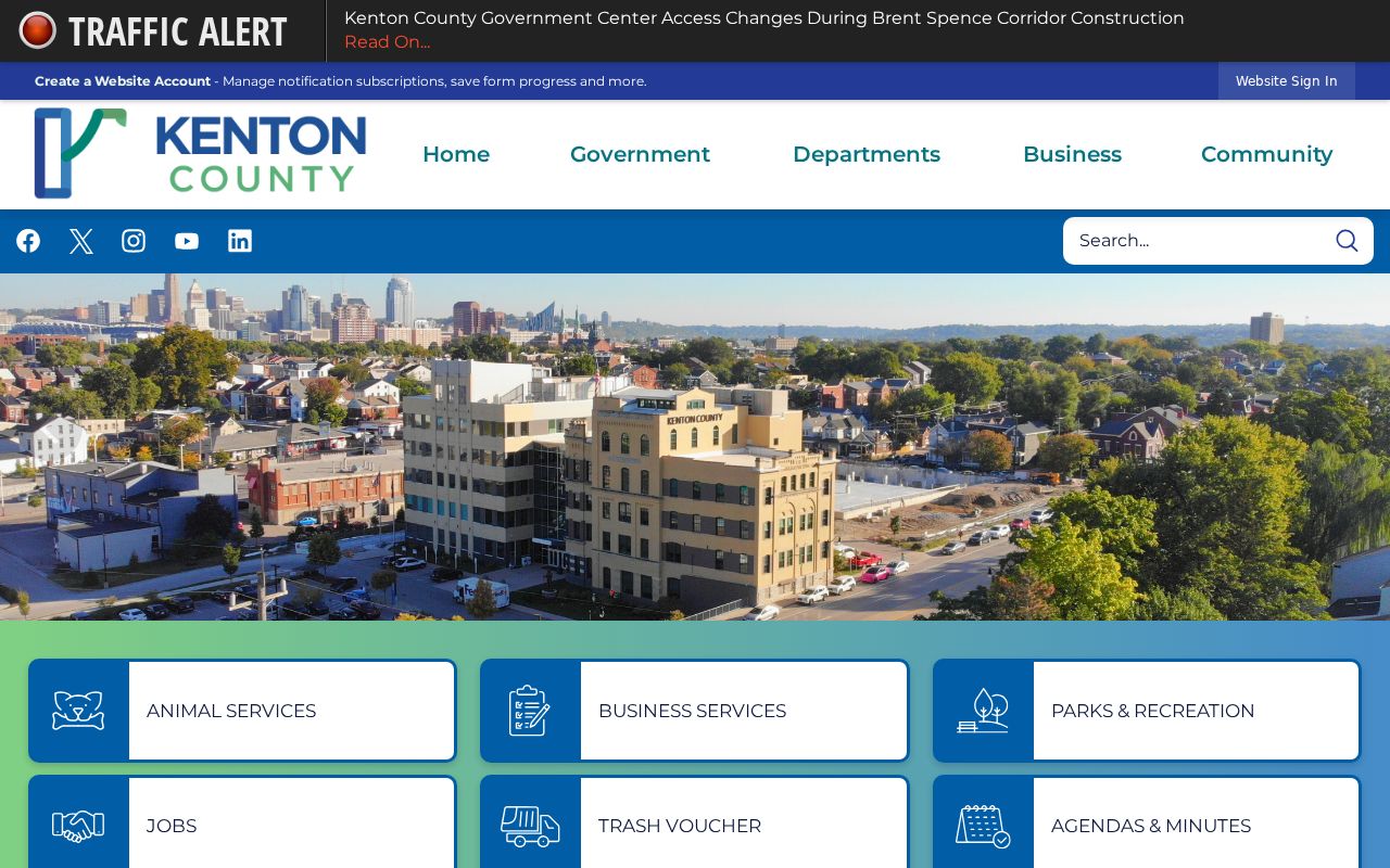 Kenton County criminal history county government gateway