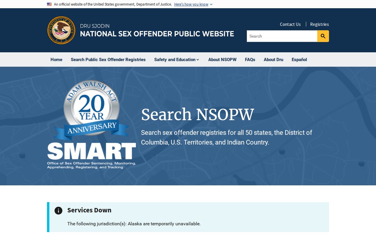 Kenton County sex offender check using the national NSOPW registry